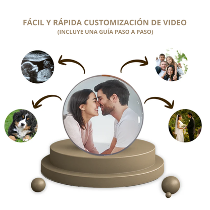 Esfera de Cristal Personalizable